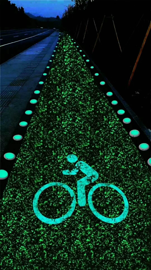 發(fā)光道路 發(fā)光道路