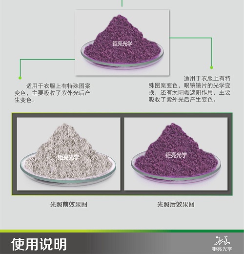 感光變色粉 感光變色粉
