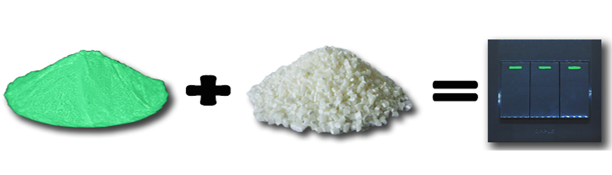 注塑員用途的夜光粉 注塑員用途的夜光粉